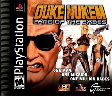 Duke Nukem - Land of the Babes (US) box cover front